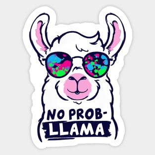 No probllama llama Sticker